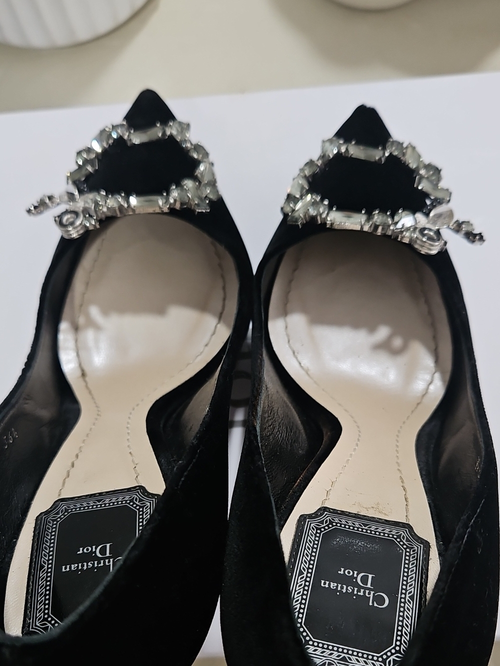 Dior Velvet Evening Pumps - Picture 4 of 7